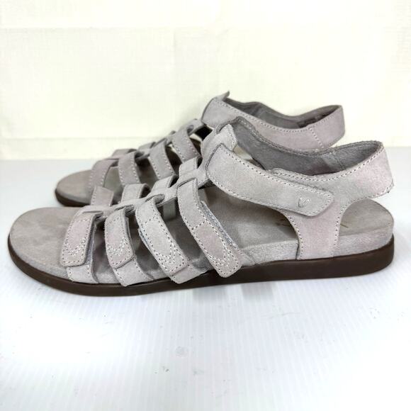 VIONIC Ritta Suede Gladiator Sandal Size 9 Strappy Orthopedic Summer Strappy - Picture 2 of 10